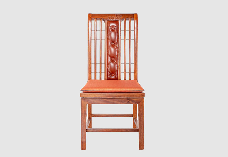三明芙蓉榭中式实木餐椅效果图